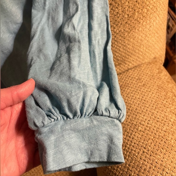 Time & Tru Cute Lightweight Top - Light Turquoise - Size XL - Picture 4 of 7